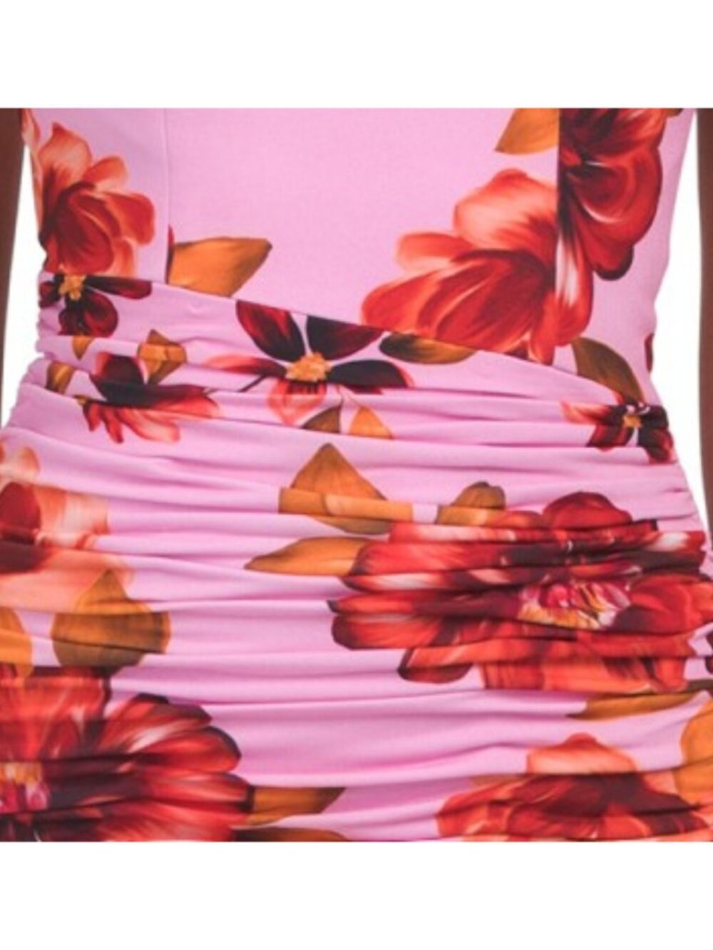 DRESS THE POPULATION Violetta Printed Gown - Picture 4 of 4